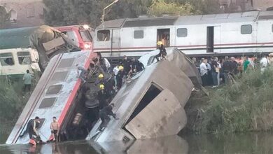 آخر مستجدات حادث قطار المنيا الآن