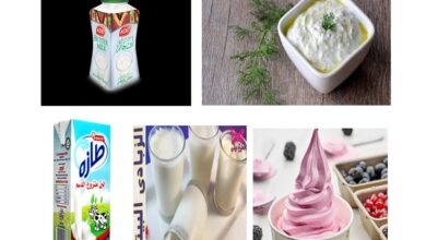 منتجات الألبان
