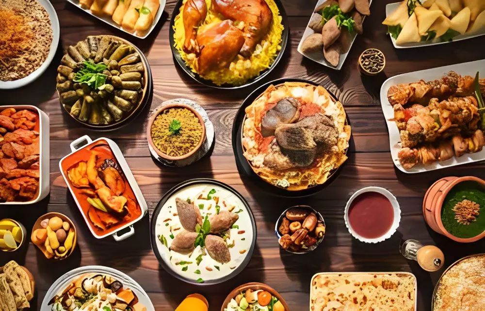 الوجبات الرئيسية في رمضان