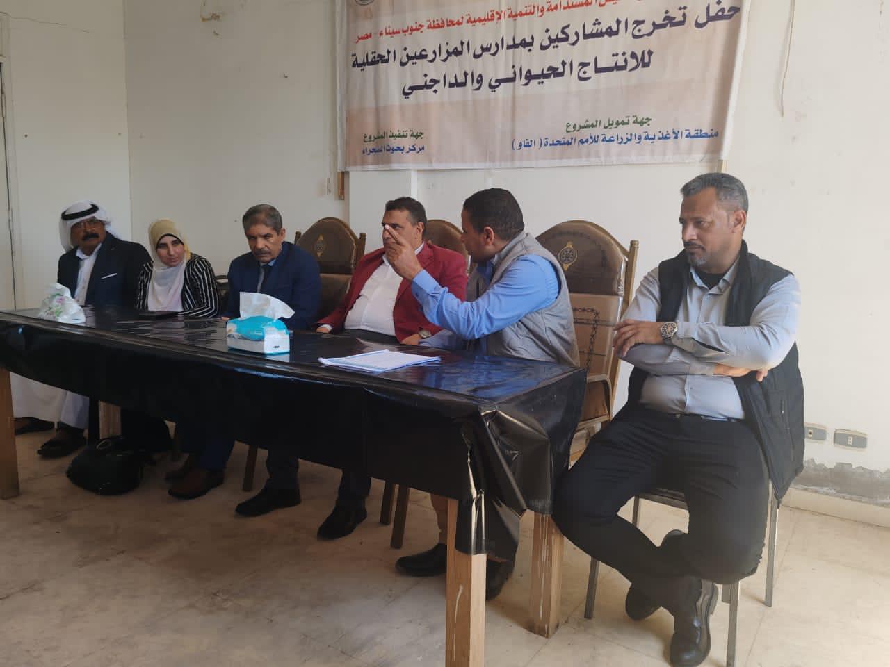 توزيع أغنام البرقي علي أبناء جنوب سيناء