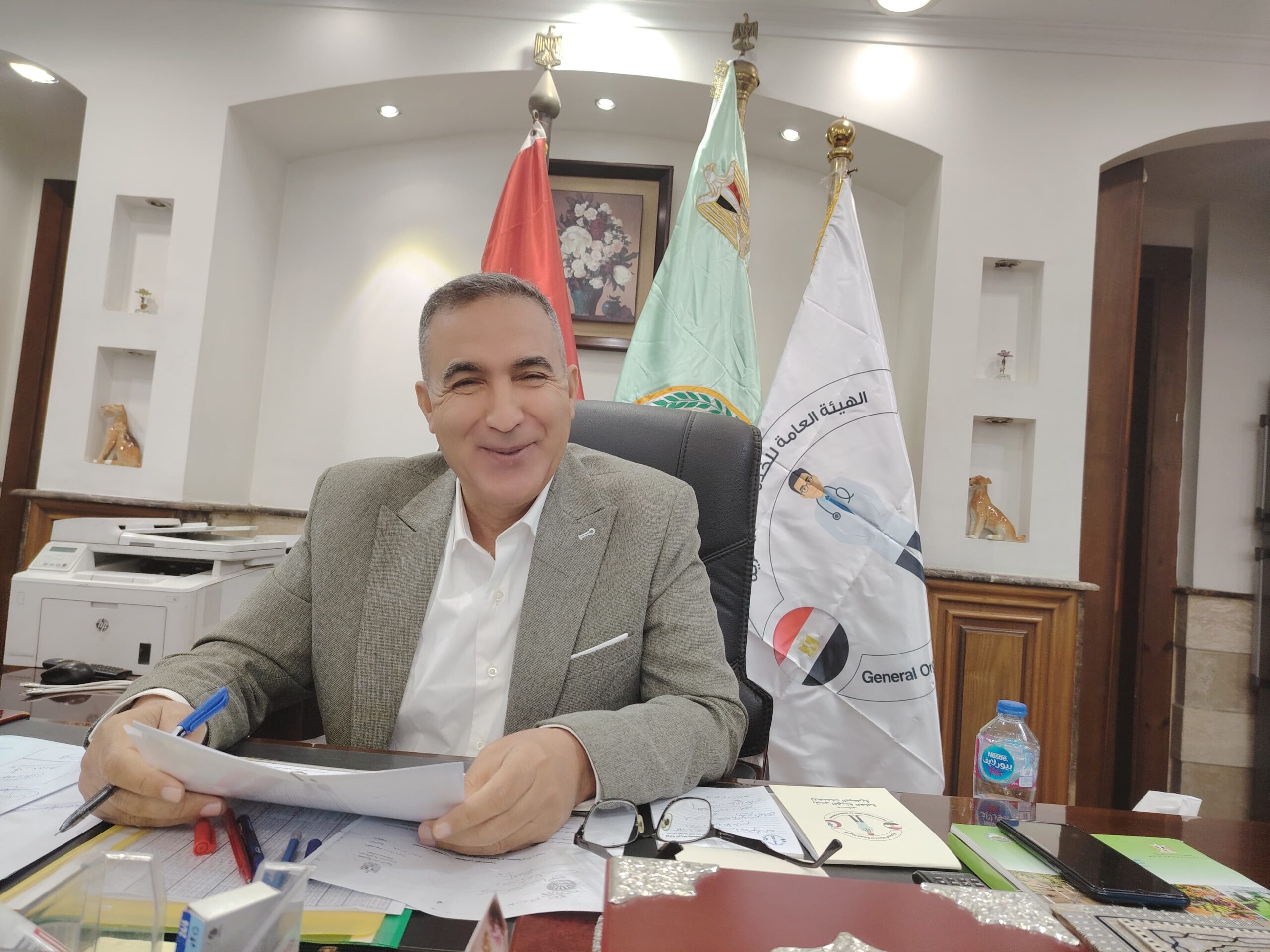 د حامد الأقنص رئيس هيئة الخدمات البيطرية