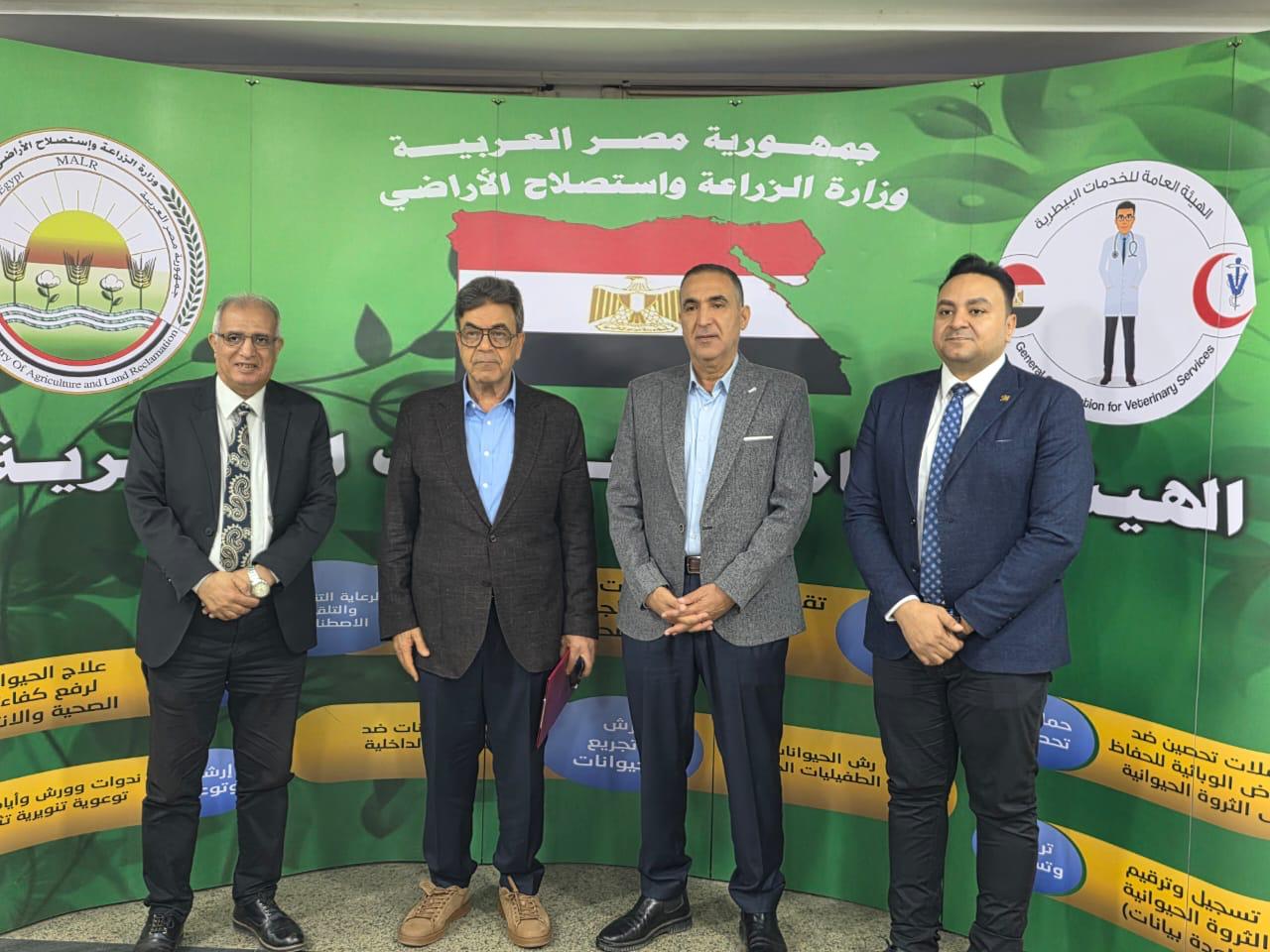 بروتوكول تعاون بين نقابة البيطريين وهيئة الخدمات البيطرية