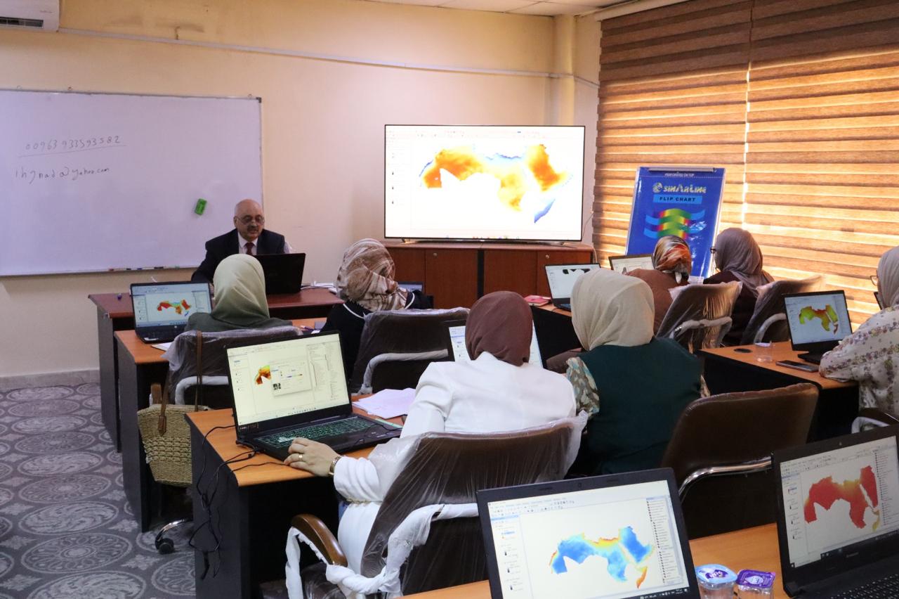 أكساد تنظم دورة تدريبية حول تحليل بيانات تغير المناخ