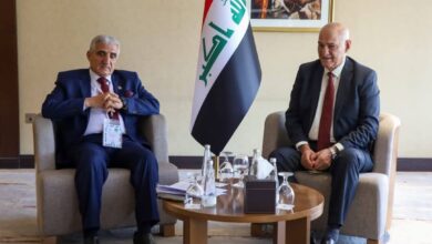 مدير أكساد يلتقي وزير الموارد المائية العراقي