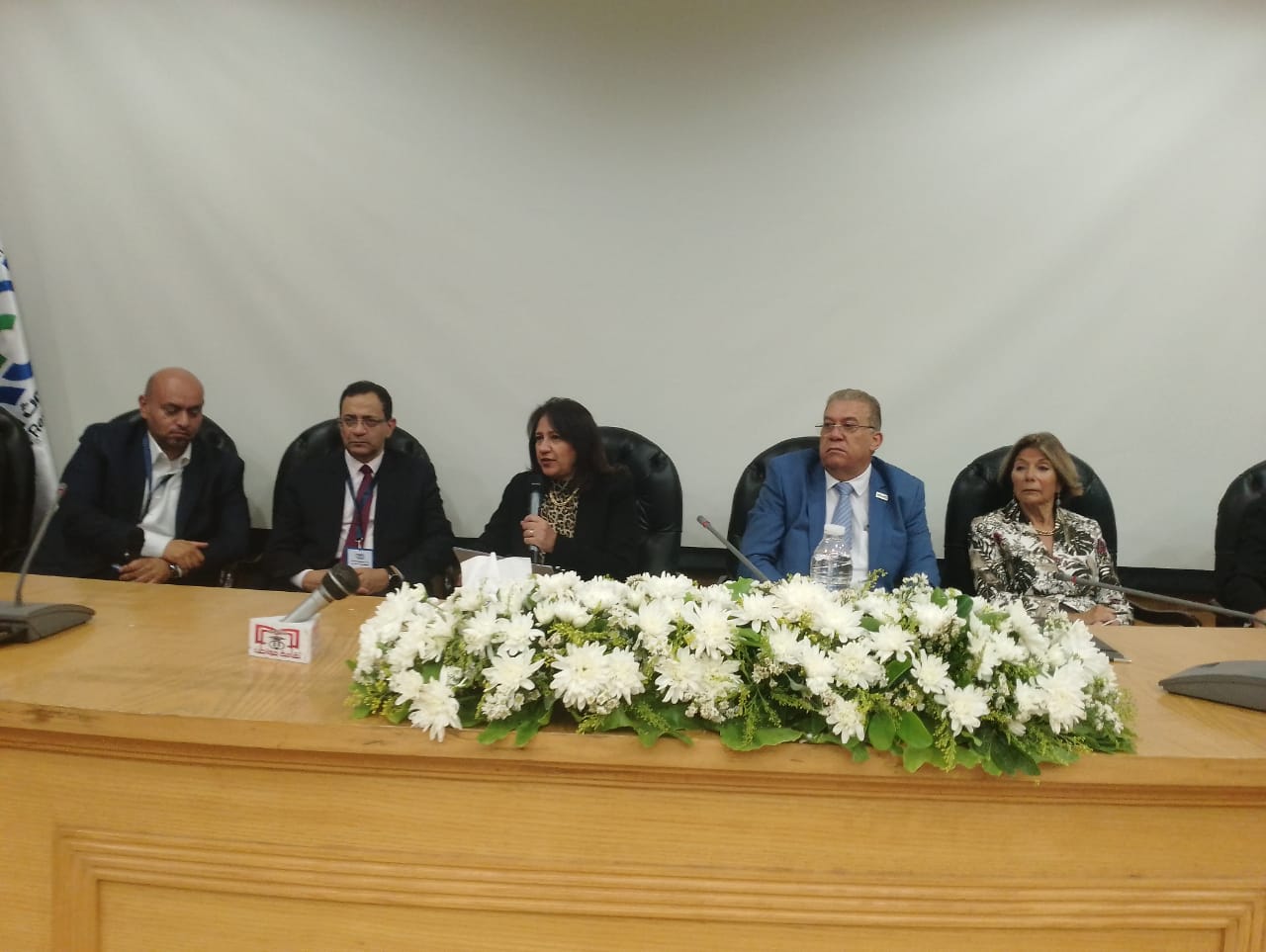 د شيرين عاصم وكيل مركز البحوث الزراعية تت{اس جلسات مؤتمر الإبتكار وريادة الأعمال