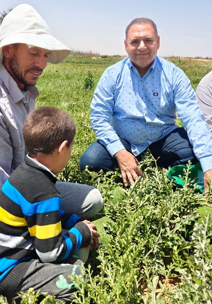 د سليمان عمران أستاذ زراعة البطيخ في معهد بحوث البساتين
