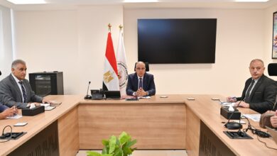 وزير الري يتابع حالة المنظومة المائية بالجيزة