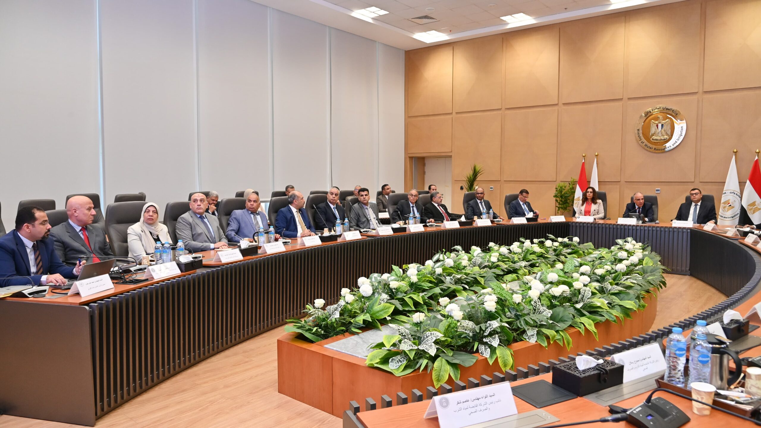وزراء الري والزراعة والاسكان والتنمية المحلية يبحثون ازمة ترعة السويس