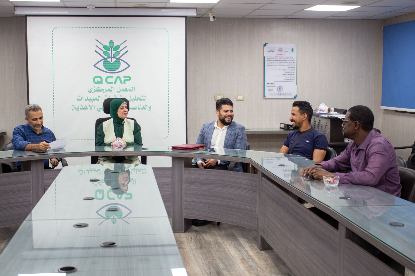 برنامج تدريبي للفنيين من موريتانيا حول تحليلمتبقيات المبيدات