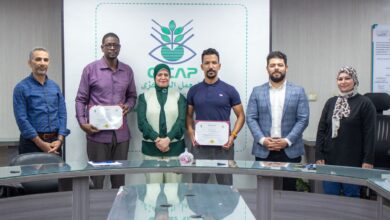برنامج تدريبي للفنيين من موريتانيا حول تحليلمتبقيات المبيدات