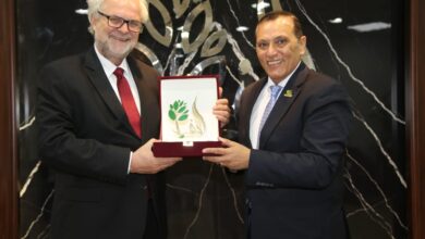 رئيس شركة الريف المصري يلتقي السفير البولندي