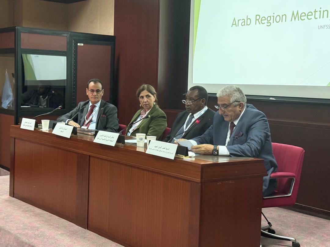 لقاء المدير العام لمراجعة نتاج النظم الغذائية بالدول العربية