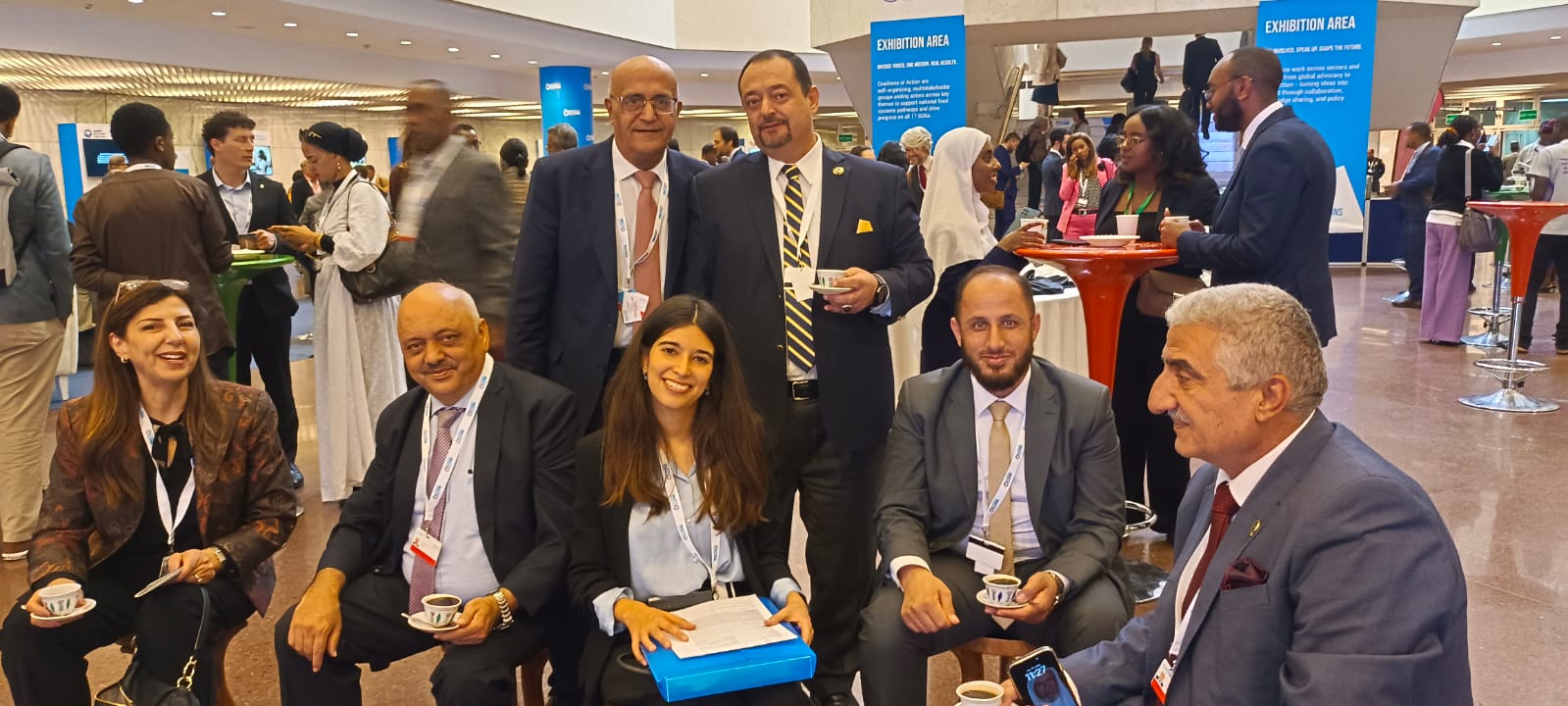 لقاء المدير العام لمراجعة نتاج النظم الغذائية بالدول العربية