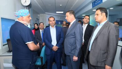 وزير الزراعة يزور مستشفى الناس، مستشفى الناس الخيري