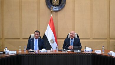 وزير الصناعة والنقل ووزير الزراعة يبحثان التوسع في تصنيع الزبيب وتوطين صناعة الكتان