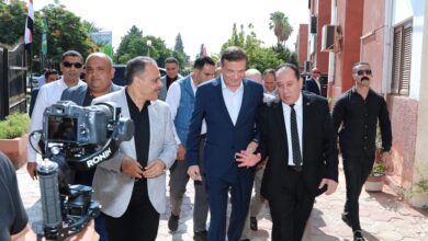 جولة وزير الزراعة في مشروع الصالحية الزراعية