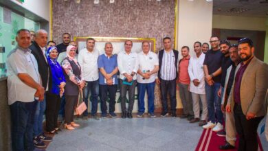 جولة د عادل عبدالعظيم رئيس البحوث الزراعية في معمل متبقيات المبيدات في الإسماعيلية