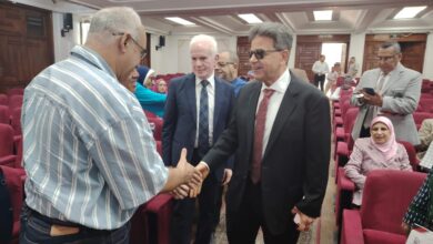 مؤتمر الجمعية المصرية البيطرية بالتعاون مع نقابة البيطريين لإستعراض مستجدات الحمي القلاعية