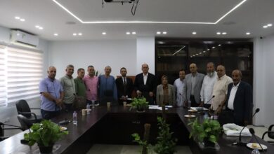 إجتماع الزراعة التعاقدية بوزارة الزراعة