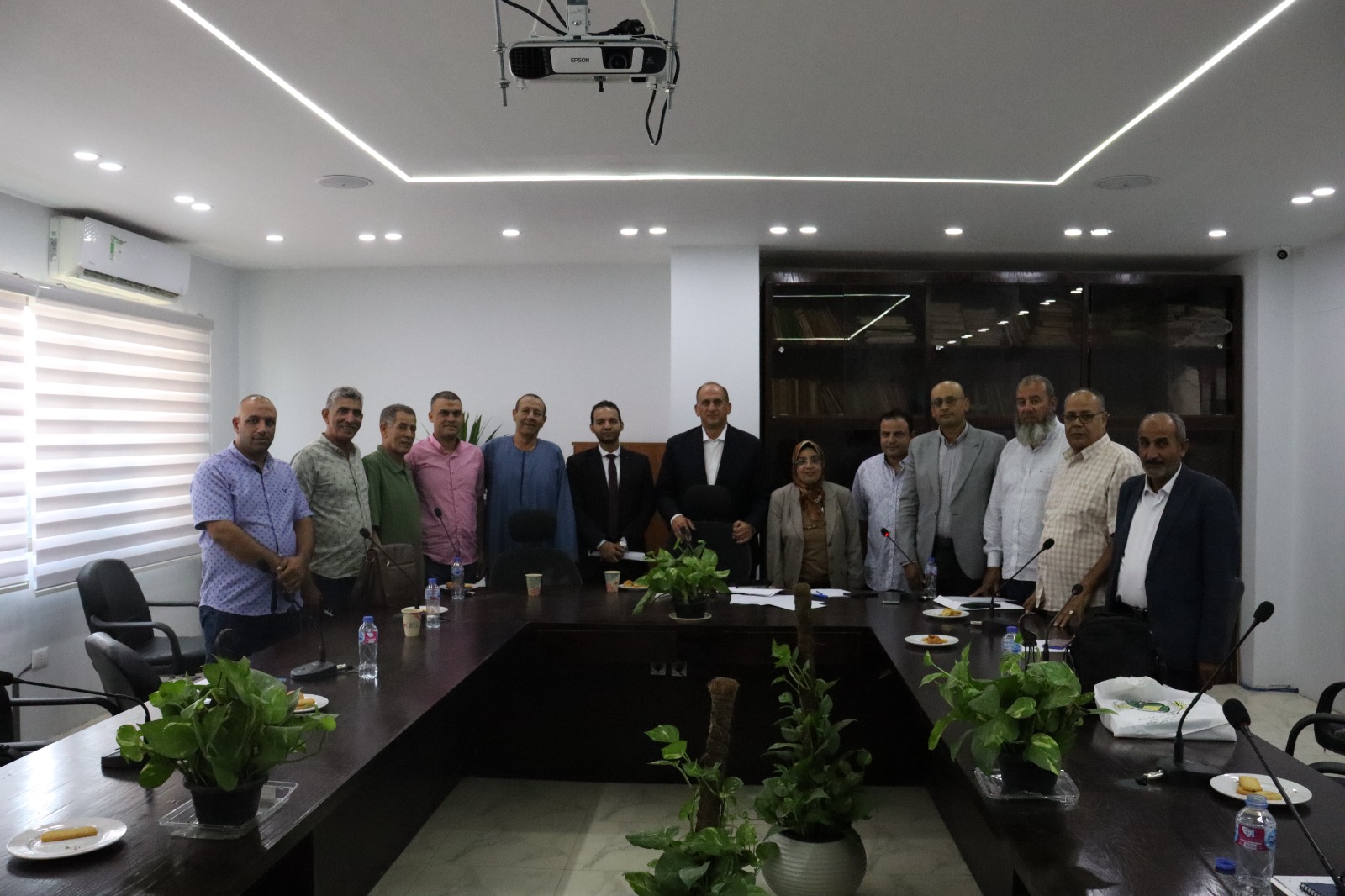 إجتماع الزراعة التعاقدية بوزارة الزراعة