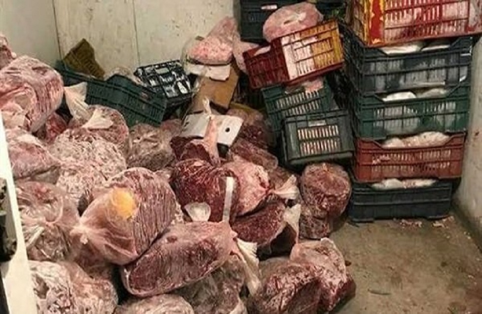 ضبط 383 كيلو لحوم ودواجن وأسماك غير صالحة بالغربية