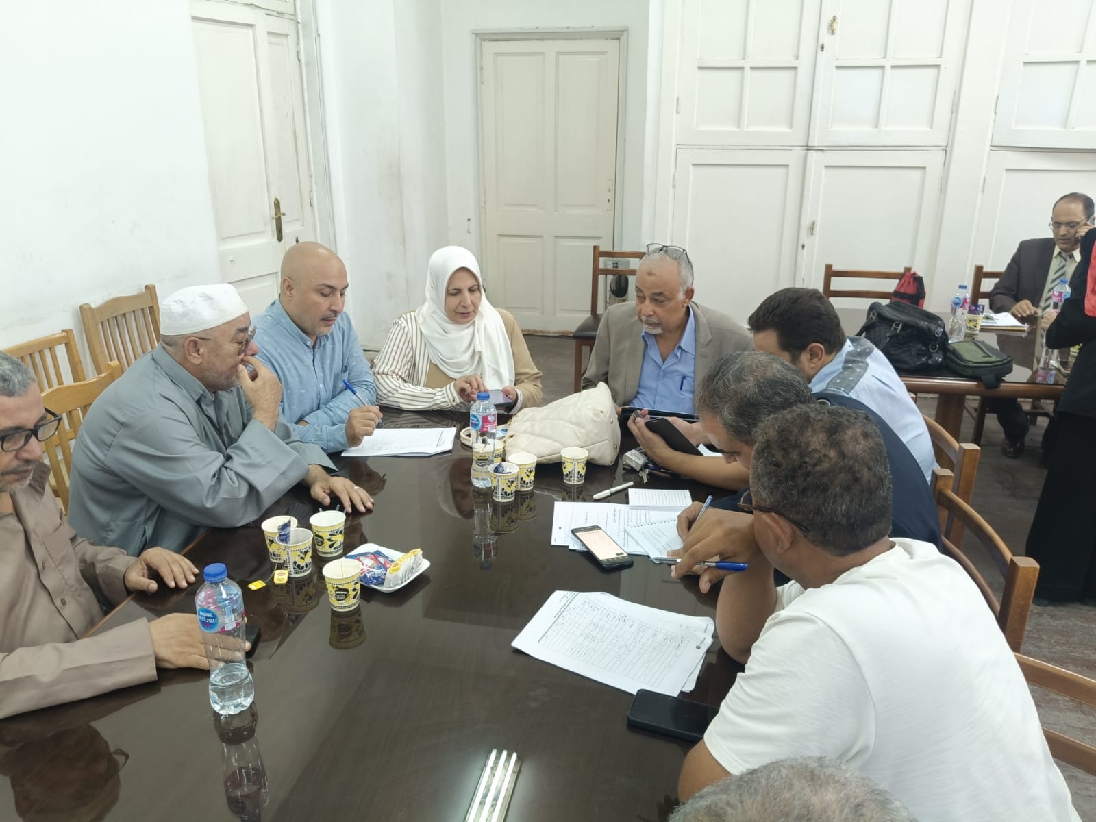 إجتماع لجنة تسجيل المجترات الكبيرة والإبل