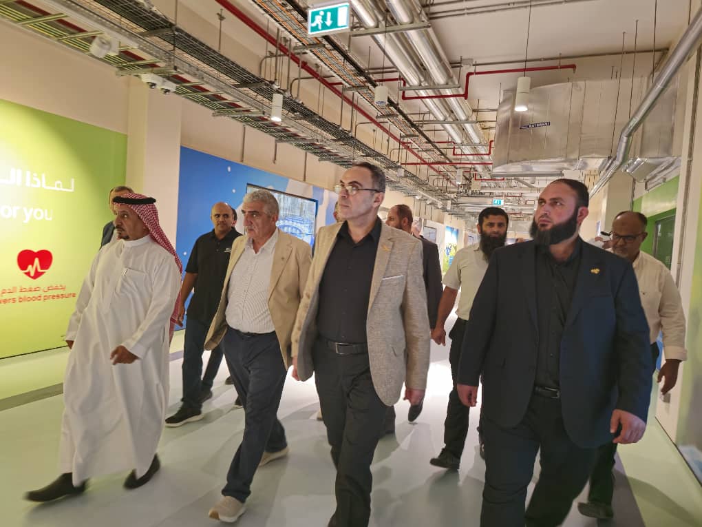 جولة وزير الزراعة السوري في مقر شركة المراعي السعودية