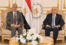 وزير الري يلتقي وزير الزراعة الموريتاني لتعزيز التعاون