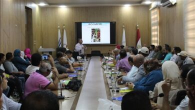 معهد وقاية النباتات ينظم برنامجًا تدريبيًا حول التقنيات الحديثة في المكافحة الحيوية وإدارة الآفات