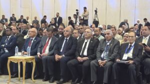 مشاركة د نصرالدين العبيد مدير عام المركز العربي لدراسات المناطق الجافة والأراضي القاحلة أكساد في أسبوع القاهرة للمياه