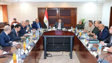 إجتماع وزارة الزراعة حول الإستثمار في سيناء