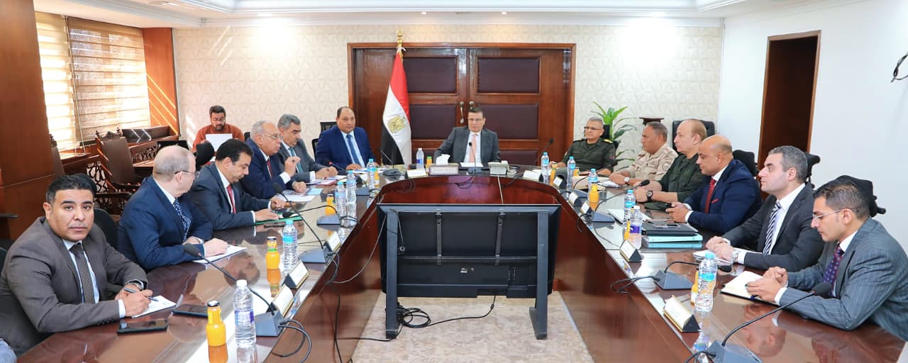 إجتماع وزارة الزراعة حول الإستثمار في سيناء
