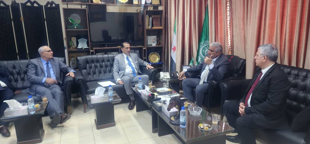 مدير أكساد يلتقي السفير الأردني الجديد في دمشق