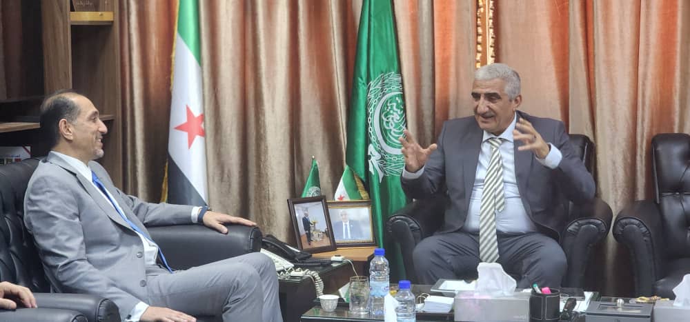 مدير أكساد يلتقي السفير الأردني الجديد في دمشق