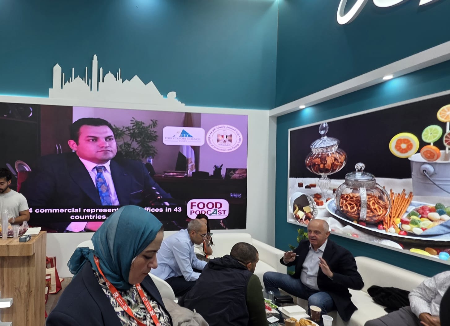 المجلس التصديري للصناعات الغذائية يشارك في معرض أنوجا الألماني