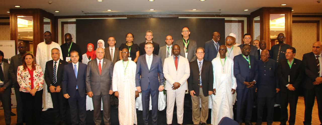 وزير الزراعة خلال مشاركته في فعاليات مركز الأرز الأفريقي