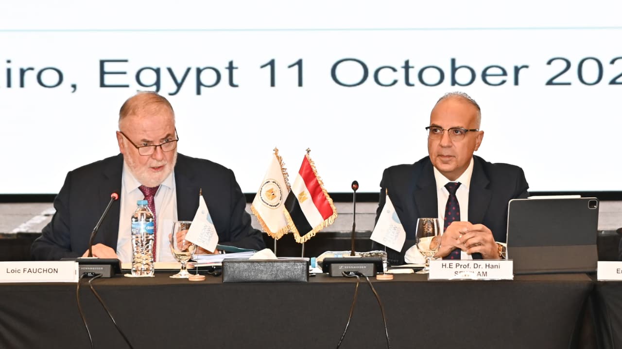 وزير الري يوقع برتوكول تعاون مع المجلس العالمي للمياه