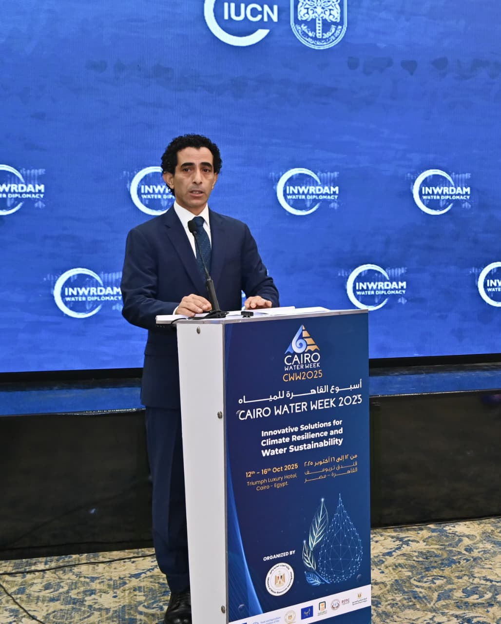 المهندس رائد أبوالسعود وزير المياه الأردني