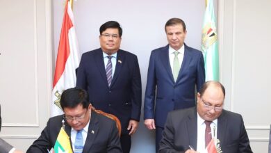 الزراعة توقع بروتوكول تعاون مع ميانمار لتبالد الخبرات