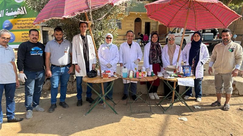 محافظة الجيزة تطلق قوافل بيطرية مجانية لرعاية الخيول والجمال بالأهرامات