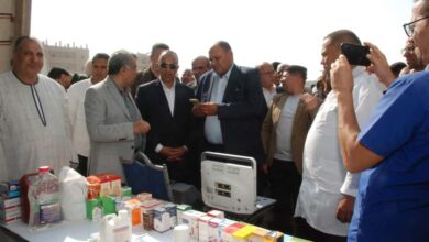 الزراعة تطلق أولى قوافل التنمية الزراعية الشاملة من المنيا تحت شعار "معاك في الغيط.. معًا نحصد الخير"