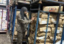 ضبط 314 طن كيلو جرام لحوم مجمدة منتهية الصلاحية وغير صالحة للاستهلاك الآدمي ببلبيس