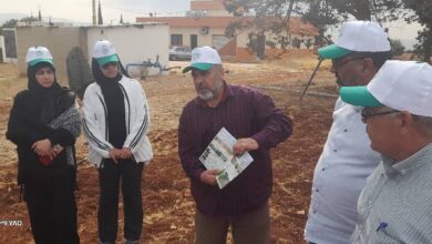 مشروع زراعة الصبّار الأملس في محطة كفرد