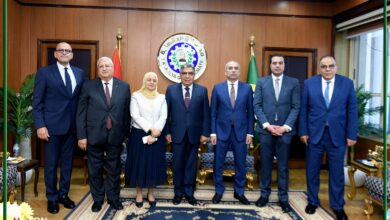 رئيس البنك الزراعي يلتقي محافظ الدقهلية لتمويل صغار المزارعين