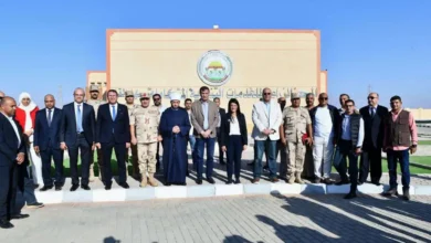 QNB مصر ومركز بحوث الصحراء يوزعان مشروعات تنموية على المزارعين في سهل القاع بجنوب سيناء