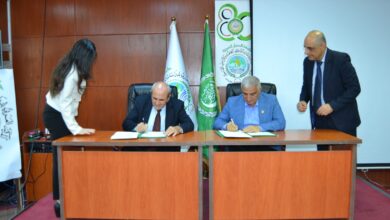 أكساد توقع إتفافية تعاون مع معهد الصحة الحيوانية الإيطالي