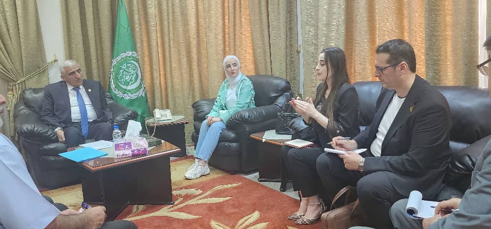 مدير اكساد يلتقي وفد شركة آفاف البيئة السعودية