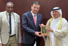 وزير الزراعة المصري يلتقي د عبيد سيف حمد الزعابي رئيس هيئة الإستثمار والإنماء الزراعي