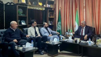 د نصرالدين العبيد مدير أكساد يلتقي مدير مؤسسة إنتاج التقاوي في سورية