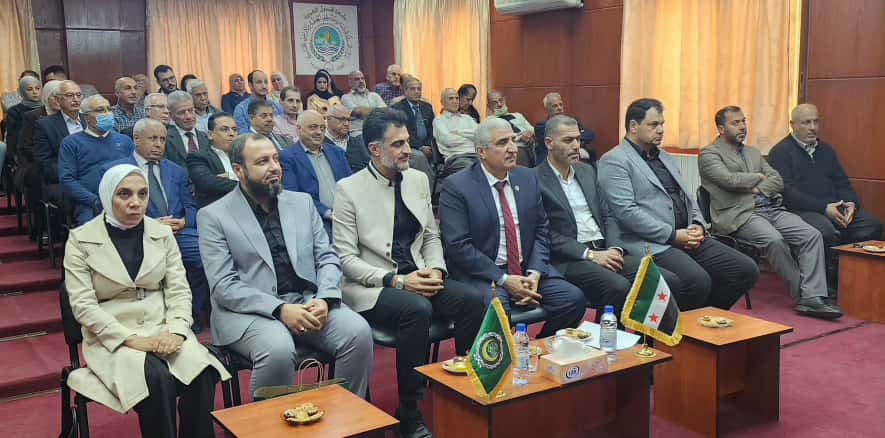 د نصرالدين العبيد مدير أكساد يلتقي مدير مؤسسة إنتاج التقاوي في سورية